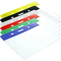 Clothing-Friendly™ Flexible Badge Holder, Credit Card Size