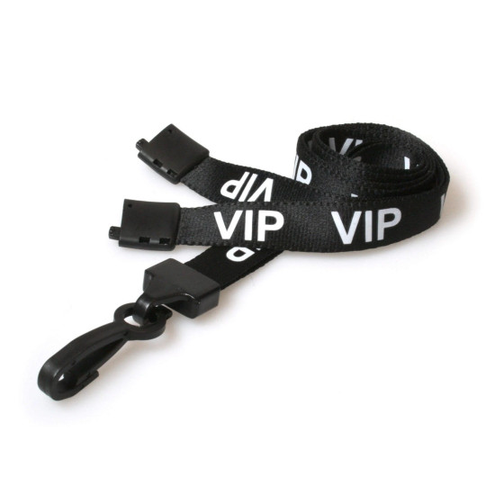 ‘VIP’ 15mm Preprinted RPET Recycled Lanyard